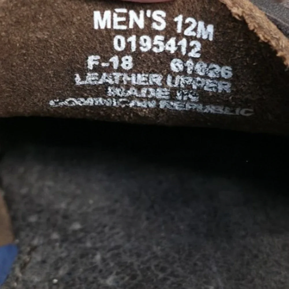 Sperry Men's (SZ 12 M) Authentic Brown Original 2-Eye Boat Shoe Leather 0195412